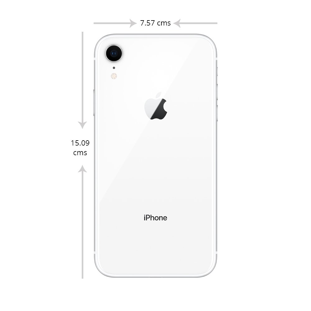 Apple iPhone XR size and dimensions in inches and cms